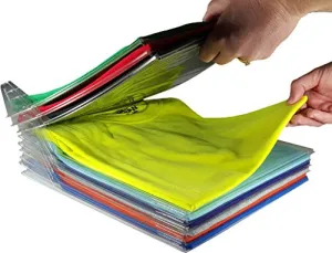 EZSTAX Closet Organizer, Shirt Folder, and Paper Filing System