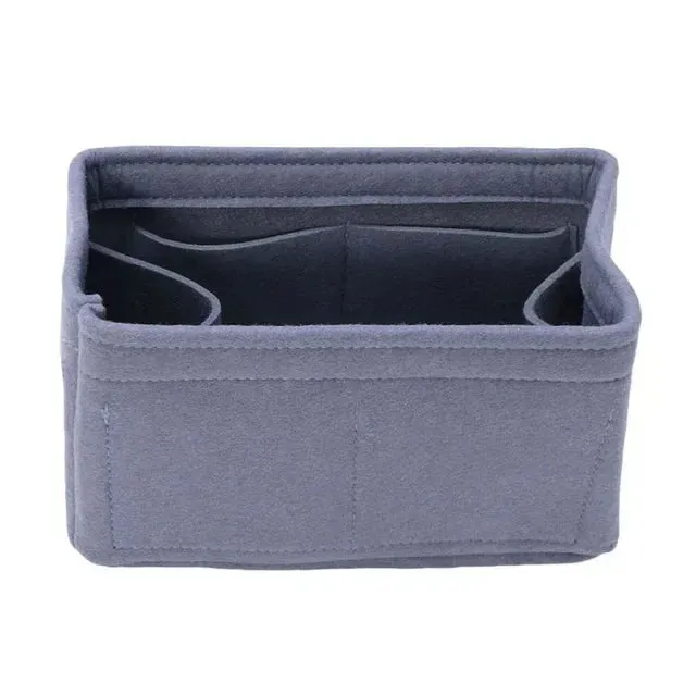 Felt Insert Bag Makeup Bag Interior Handbag Portable Storage Tote Bags Travel Cosmetic Organizer  Pouch Bags for Women