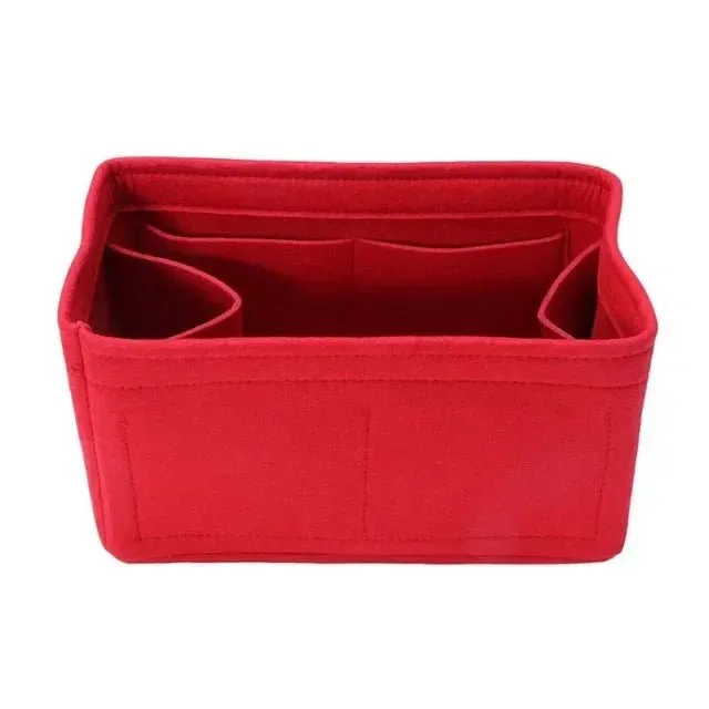 Felt Insert Bag Makeup Bag Interior Handbag Portable Storage Tote Bags Travel Cosmetic Organizer  Pouch Bags for Women