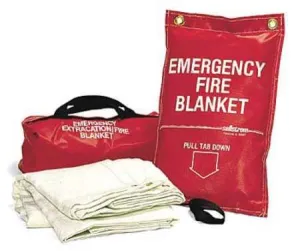 Fire Blanket and Duffel Bag, Fiberglass