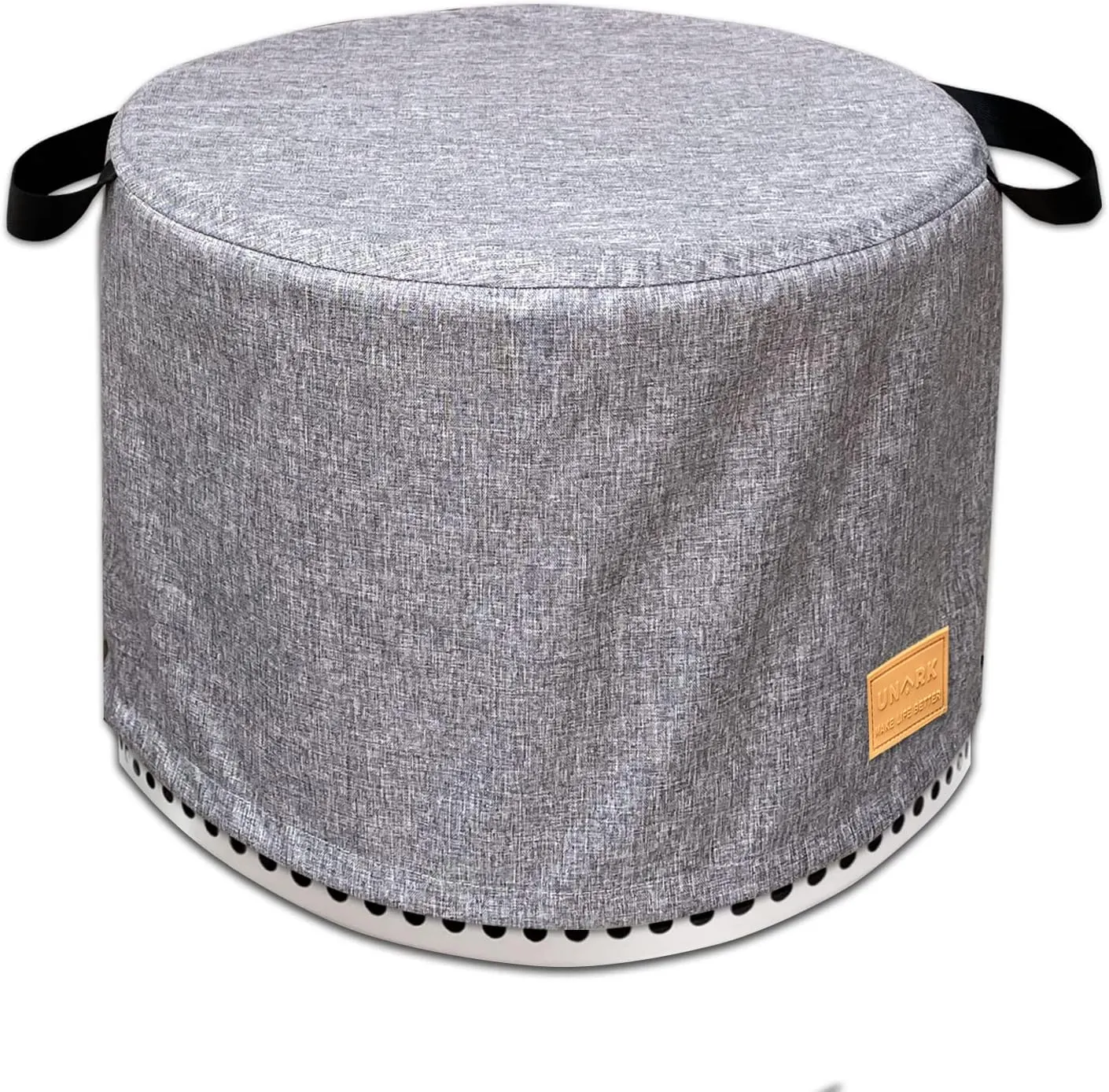 Fire Pit Cover for Solo Stove Cover Yukon 27 Inch,Solo Stove Cover Yukon Grey 27 Inch,Yukon Solo Stove Cover,Solo Yukon Cover,Heavy Waterproof Solo Stove Accessories,Solo Stove Yukon Cover