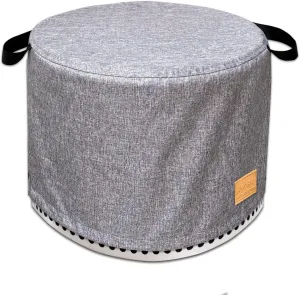 Fire Pit Cover for Solo Stove Cover Yukon 27 Inch,Solo Stove Cover Yukon Grey 27 Inch,Yukon Solo Stove Cover,Solo Yukon Cover,Heavy Waterproof Solo Stove Accessories,Solo Stove Yukon Cover