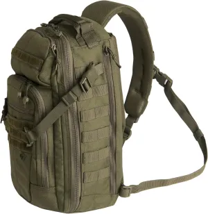 First Tactical Crosshatch Sling Backpack 19L, Military-Grade, Tactical Shoulder Sling Go Bag for Men and Women