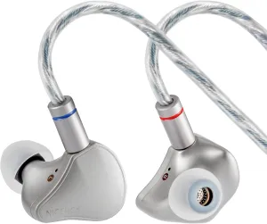 Flagship Himalaya in Ear Monitor: Titanium Alloy HiFi Wired IEM Earphone with Replaceable Acoustic Filter & 3-in-1 Plug