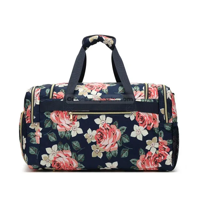 Floral Duffel Bag