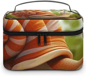 Foldable Travel Luggage Bag for Men And Women, Dry And Wet Separation Portable Travel Luggage Bag, Cute Snail Printed Waterproof Sports Luggage Bag, Fitness Bag