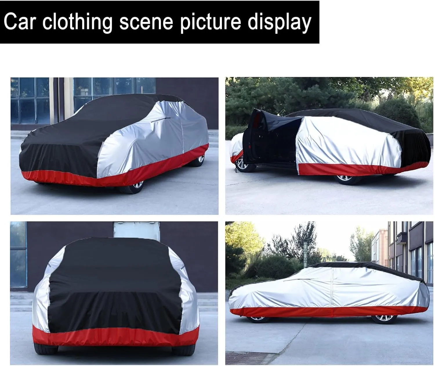 for Mazda Biante 2008-2018 Car Cover, Waterproof Breathable Outdoor Full Cover, Anti-Scratch Anti-UV