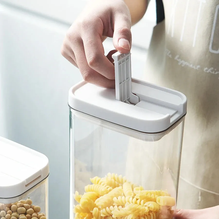 FreshKeep Eco-Stack: Sustainable Airtight Food Preservation System