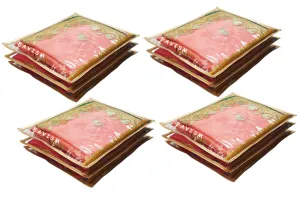 Full transparent single saree cover | trousseau bridal saree packing 12 pcs.