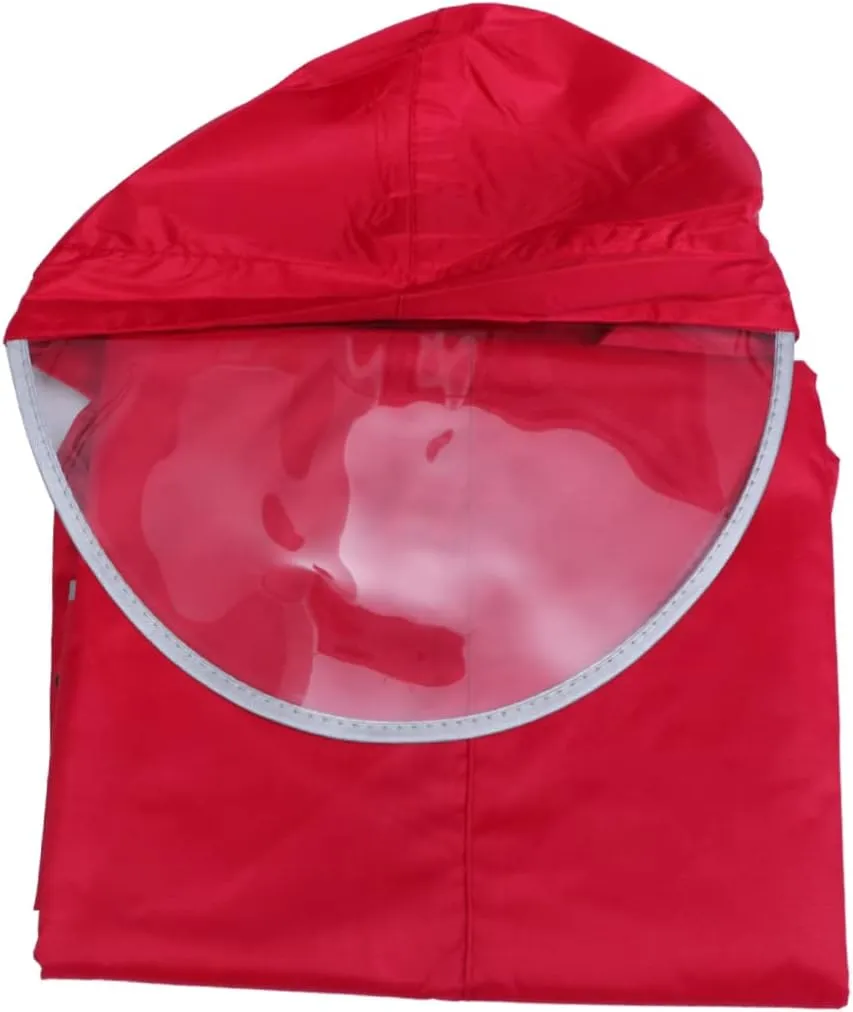 GALPADA Scooter Cover Hooded Ain Coat Cycling Rain Cape Raincoat Bike Poncho