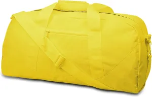 Game Day Large Square Duffel Bag (Bright Yellow)