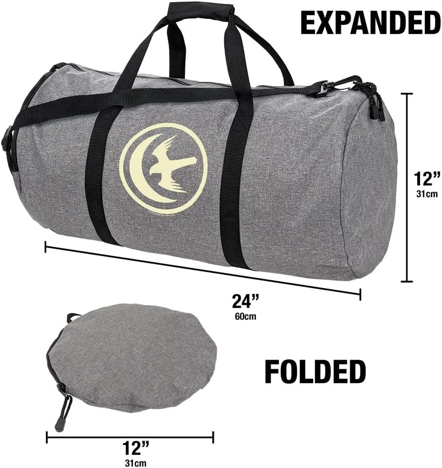 Game of Thrones Arryn Sigil Lightweight Duffel Bag for Sports and Gym Packable for Travel