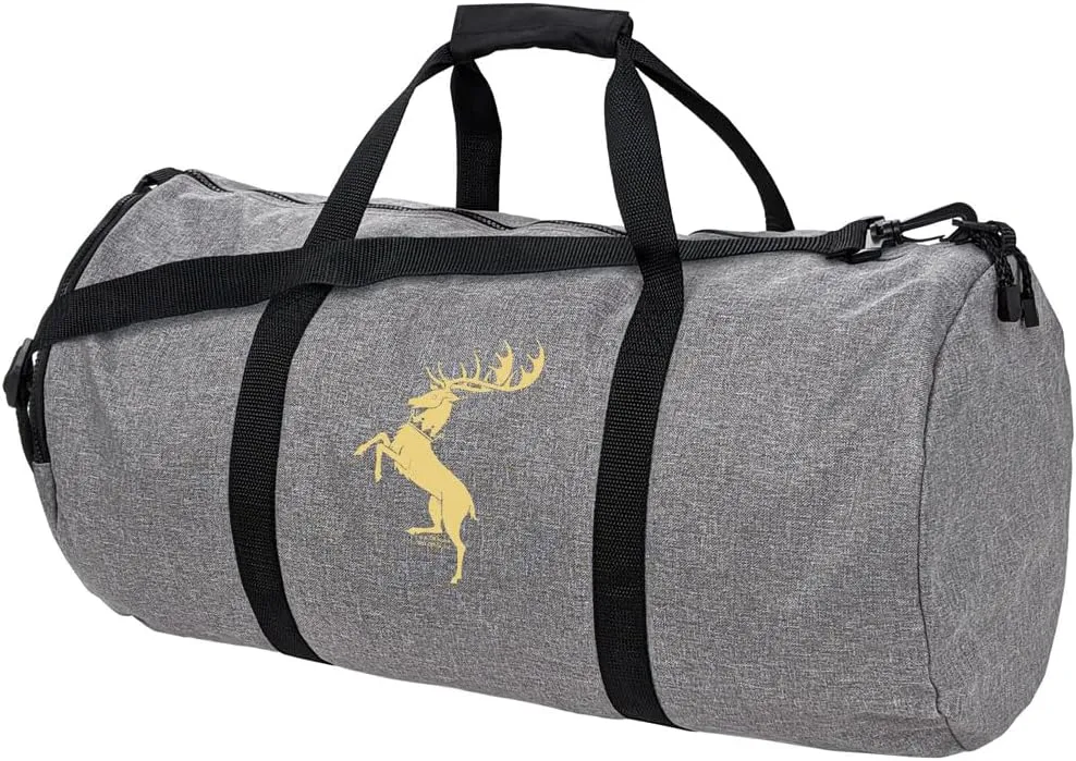 Game of Thrones Baratheon Sigil Lightweight Duffel Bag for Sports and Gym Packable for Travel