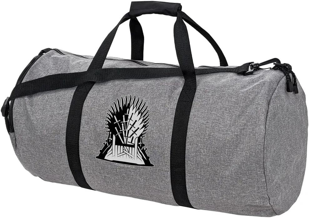 Game of Thrones Iron Throne Icon Lightweight Duffel Bag for Sports and Gym Packable for Travel