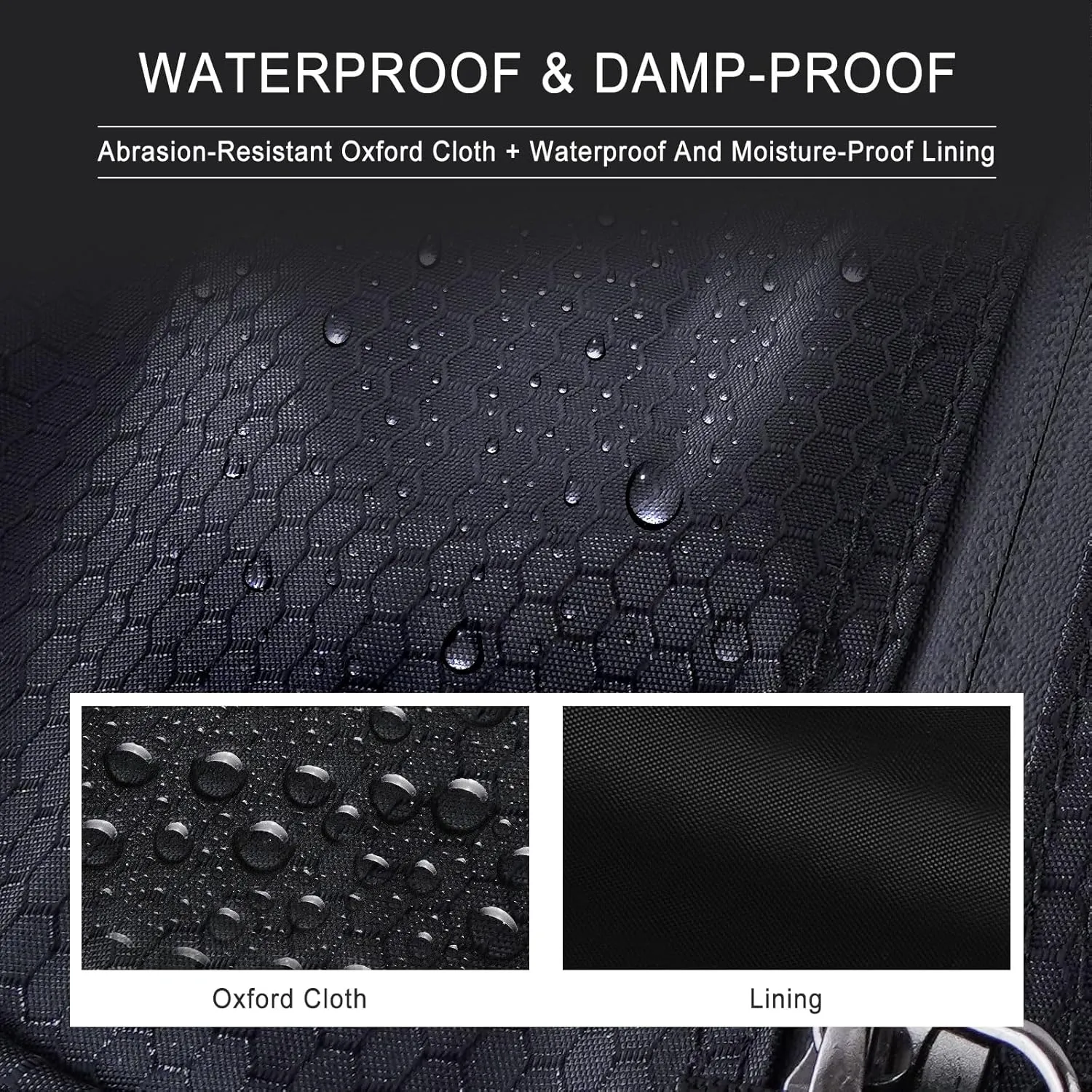 Golf Bag Rain Cover, Golf Club Protector, Waterproof Rain and Dust Covers, Easy Access Golf Bag Rain Hood/Cover,Upgraded Honeycomb Waterproof Fabric All Weather Protection