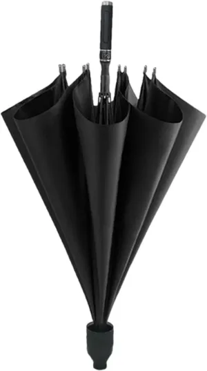 Golf Umbrella Straight Umbrella Practical Windproof Sturdy Rain and Sun Protection Weatherproof Portable Canopy Rain Umbrella