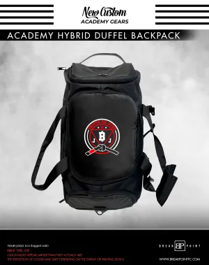 Gracie Peoria Academy Hybrid Duffel Backpack #476 A