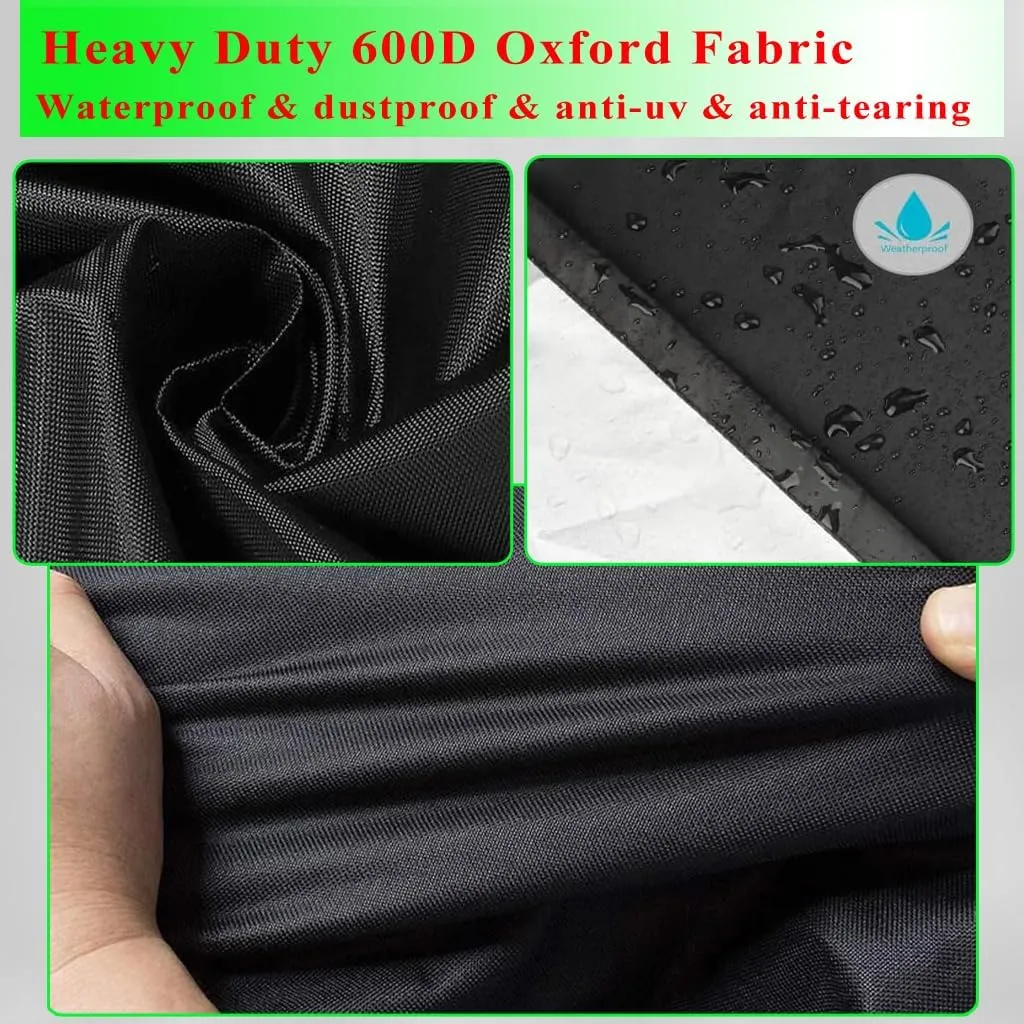 Griddle Cover for Members Mark 22 inch Gas Tabletop Griddle, 600D Waterproof UV & Fade Resistant Flat Top Grill Cover Fits Members Mark 22 Inch Griddle Cover