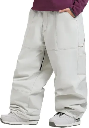 GSOU SNOW Womens Mens Snowboard Pants Super Baggy Ski Snow Pants Loose Sport Outdoor Insulation Waterproof