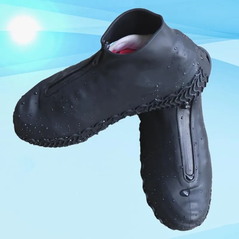 HANABASS 1 Pair Anti-Skid Shoes Cover Rain Boots Cover Waterproof Cover Shoes Protective Cover Outdoor