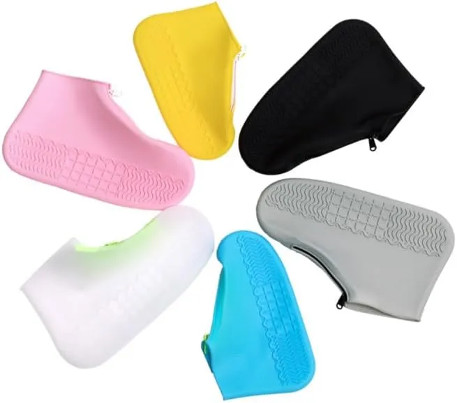 HANABASS 1 Pair Anti-Skid Shoes Cover Rain Boots Cover Waterproof Cover Shoes Protective Cover Outdoor