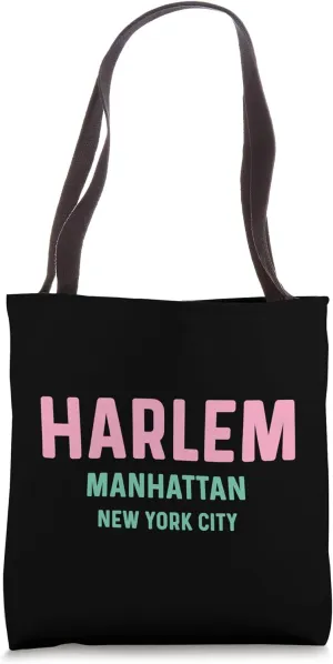 Harlem - Manhattan - Travel Trip Vacation Holiday Tote Bag