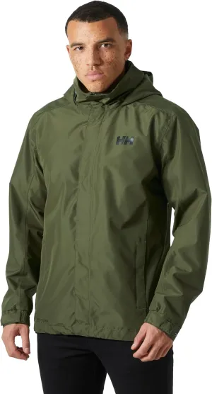 Helly-Hansen Men's Dubliner Waterproof Rain Jacket with Packable Hood