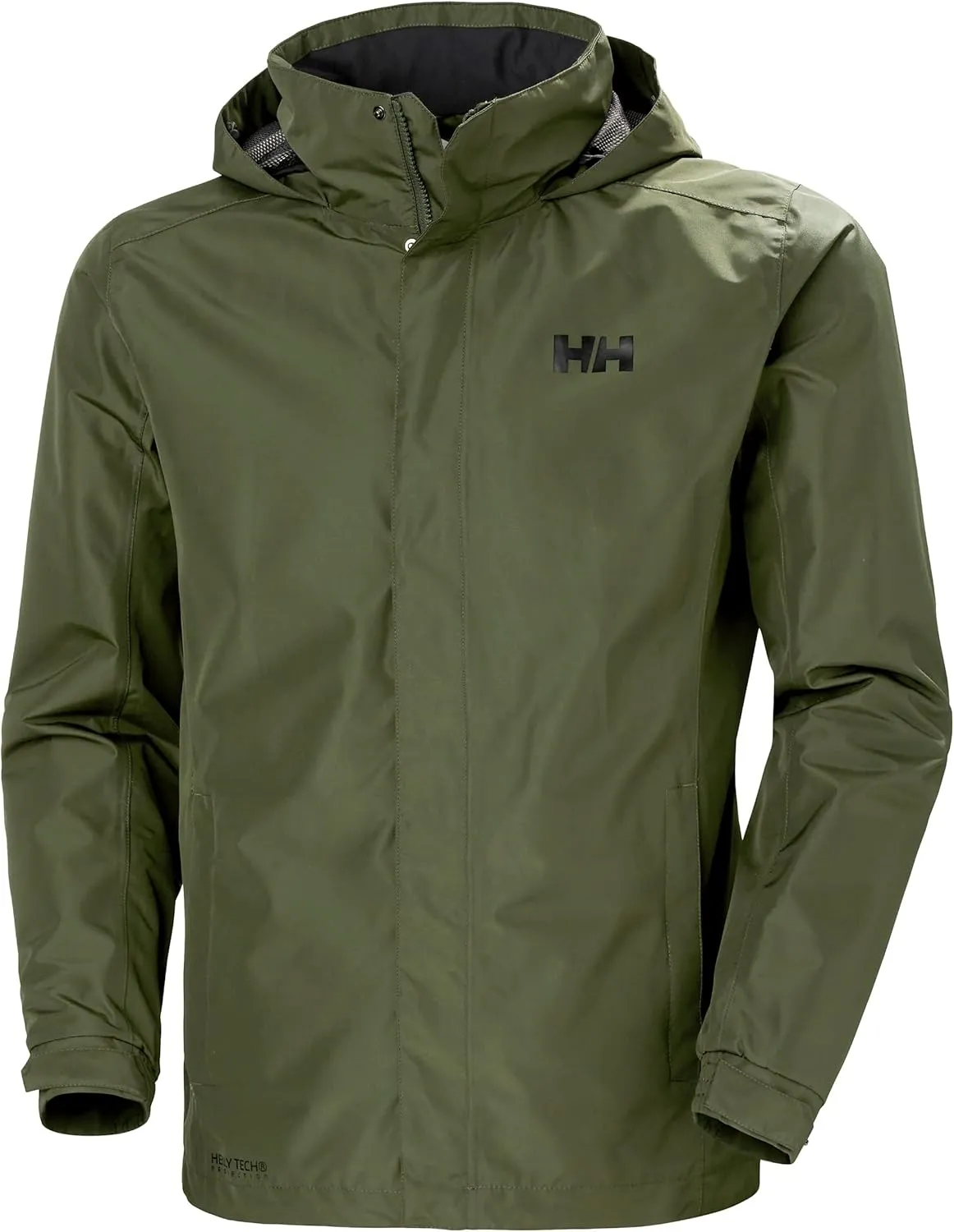 Helly-Hansen Men's Dubliner Waterproof Rain Jacket with Packable Hood