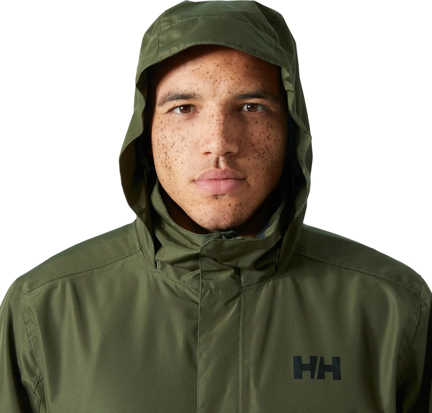 Helly-Hansen Men's Dubliner Waterproof Rain Jacket with Packable Hood