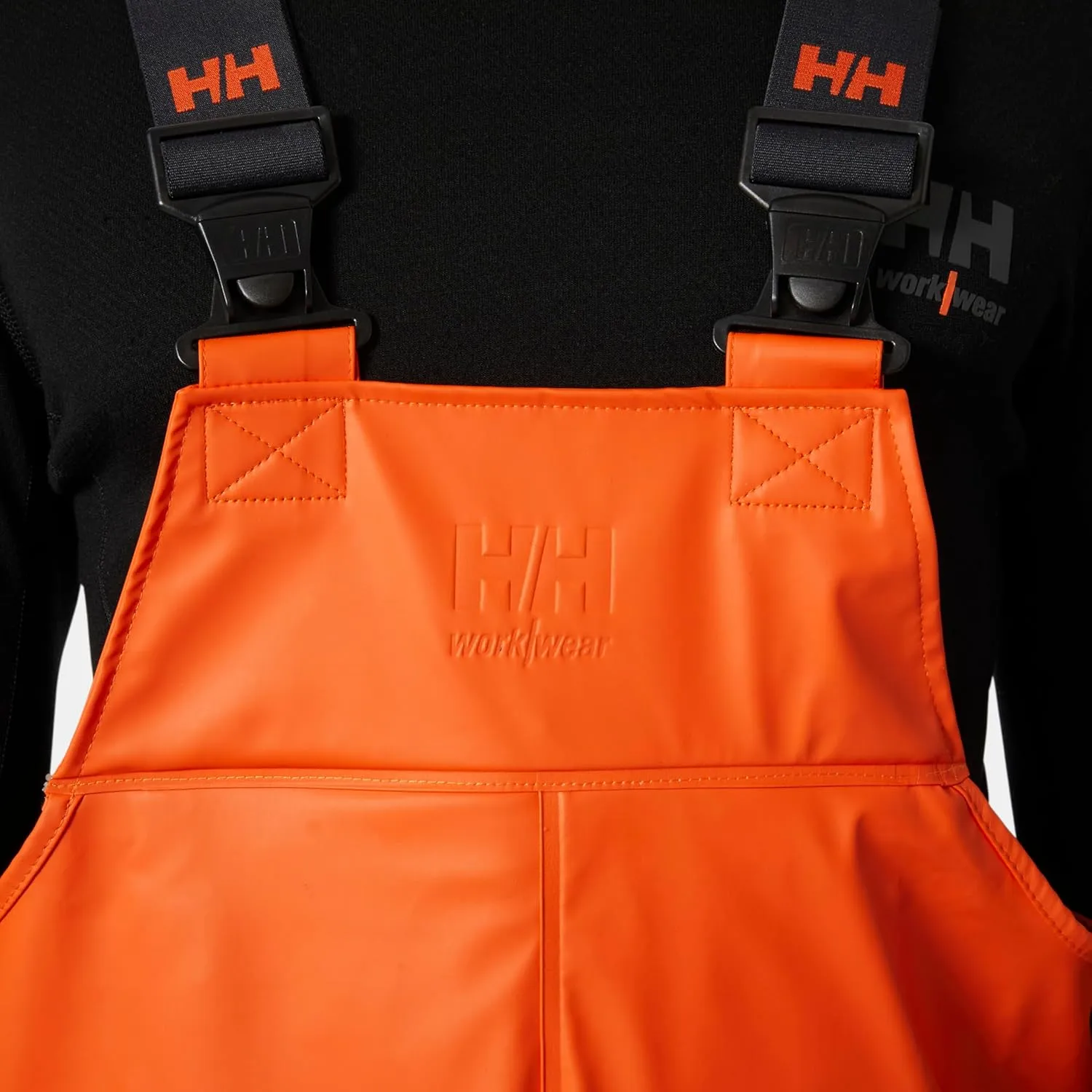 Helly-Hansen Workwear Gale Waterproof Bib Pants for Men Made from Heavy-Duty Protective Polyester/Polyurethane for Mobility