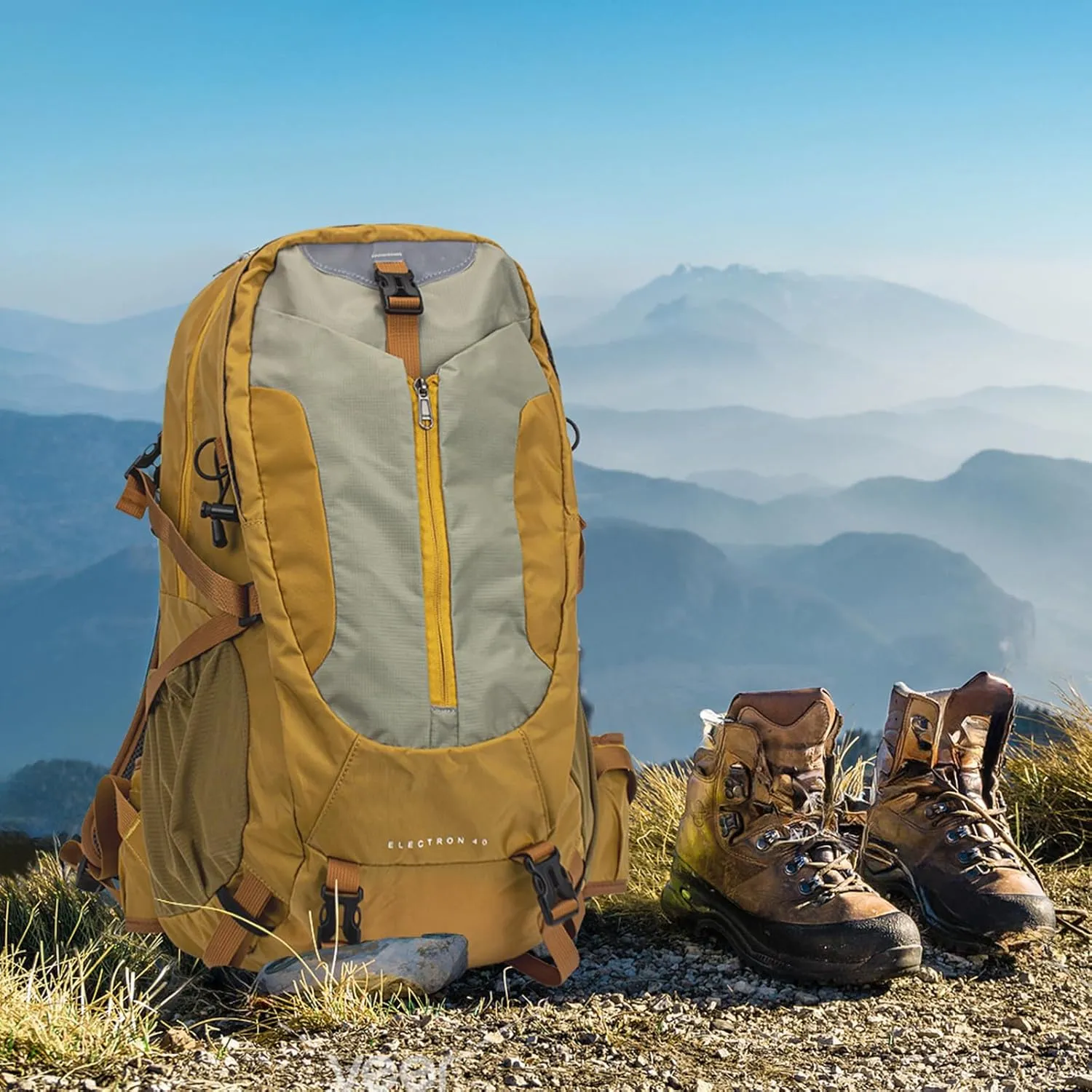Hiking Backpack 40L, Waterproof Hiking Backpack with Rain Cover, Large Camping Bag Outdoor Sport Travel Daypack