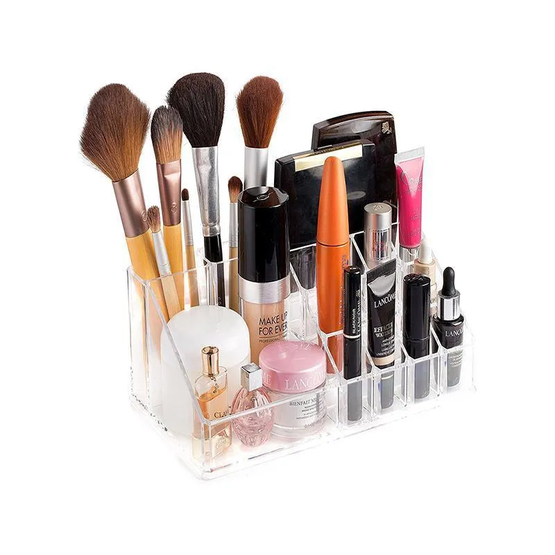 Holder Cosmetic Makeup Organiser 4 Drawer Storage Jewellery Box Clear Acrylic