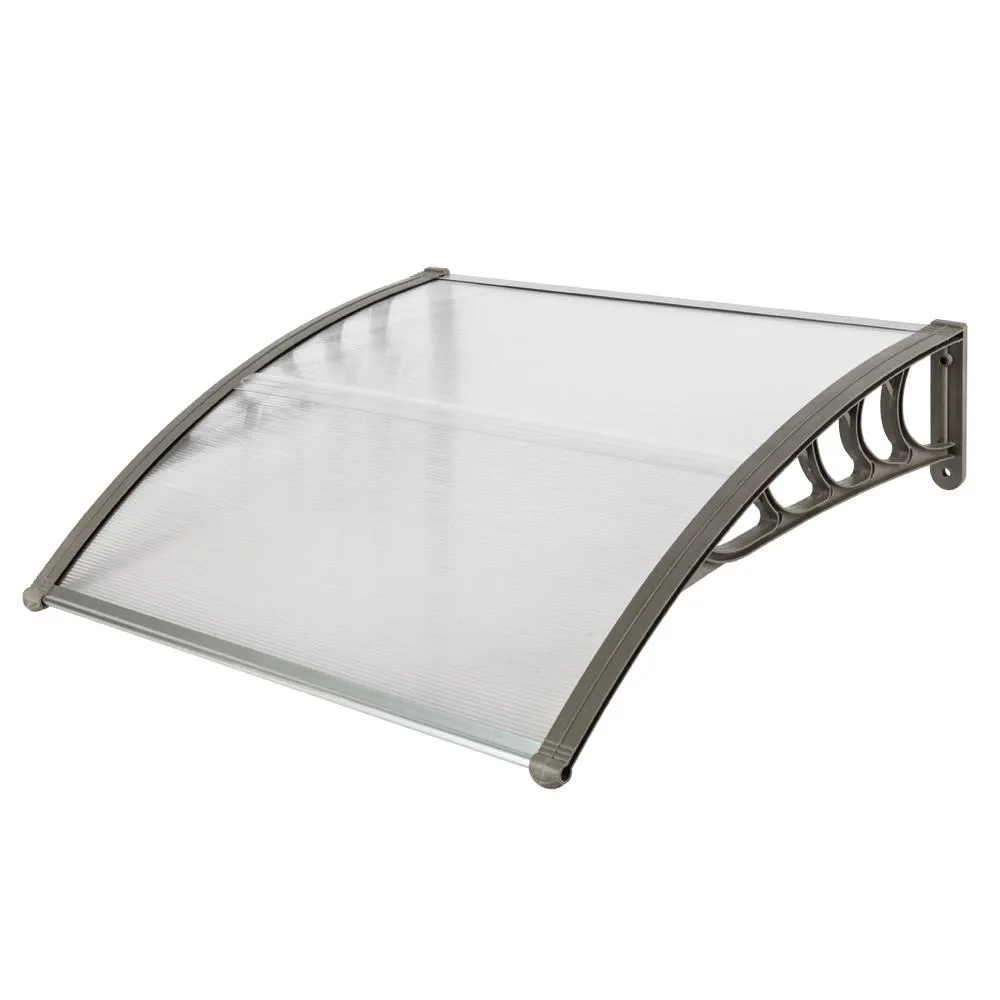 Hommoo 40"x 40" Polycarbonate Window Door Awning