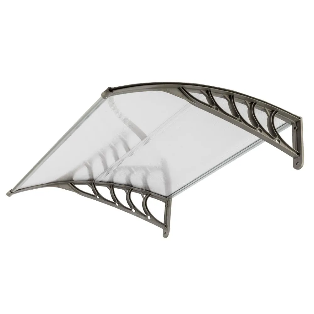 Hommoo 40"x 40" Polycarbonate Window Door Awning
