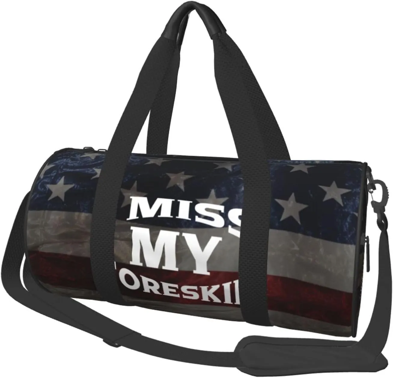 I Miss My Foreskin Duffel Bag Gym Bag Travel Sports Tote Large Foldable Beach Swim Yoga3