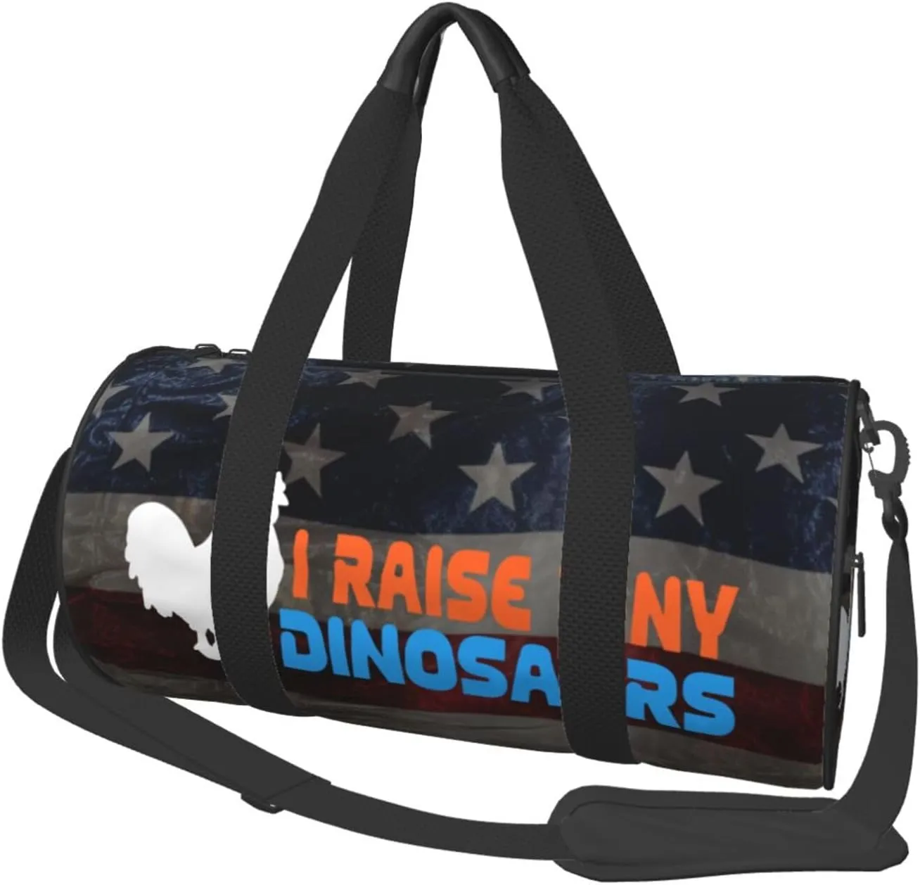 I Raise Tiny Dinosaurs Duffel Bag Gym Bag Travel Sports Tote Large Foldable Beach Swim Yoga7