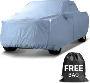 iCarCover 100-Layer Premium Truck Car Cover Waterproof All Weather, Rain Snow UV Protection Full Car Covers, F-150 250, C/K 3500, Silverado, Ram, Tundra, Sierra, Titan, Size T70 (See Size Chart)