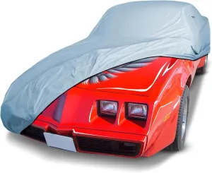 iCarCover Premium Car Cover for 1974-1981 Pontiac Trans AM Heavy Duty Waterproof All-Weather Automobiles Custom Fit Indoor Outdoor UV Snow Protection Covers with Straps and Bag