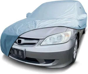 iCarCover Premium Car Cover for 1996-2000 Honda Civic Hatchback Heavy Duty Waterproof All-Weather Automobiles Custom Fit Indoor Outdoor UV Snow Protection Covers with Straps and Bag