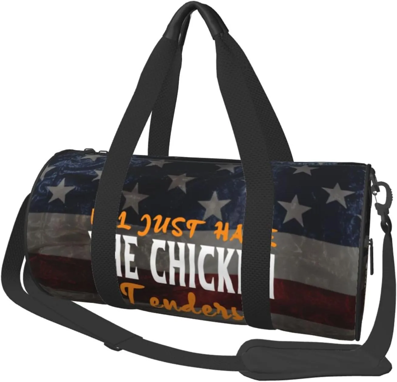 I’ll Just Have The Chicken Tenders Duffel Bag Gym Bag Travel Sports Tote Large Foldable Beach Swim Yoga7