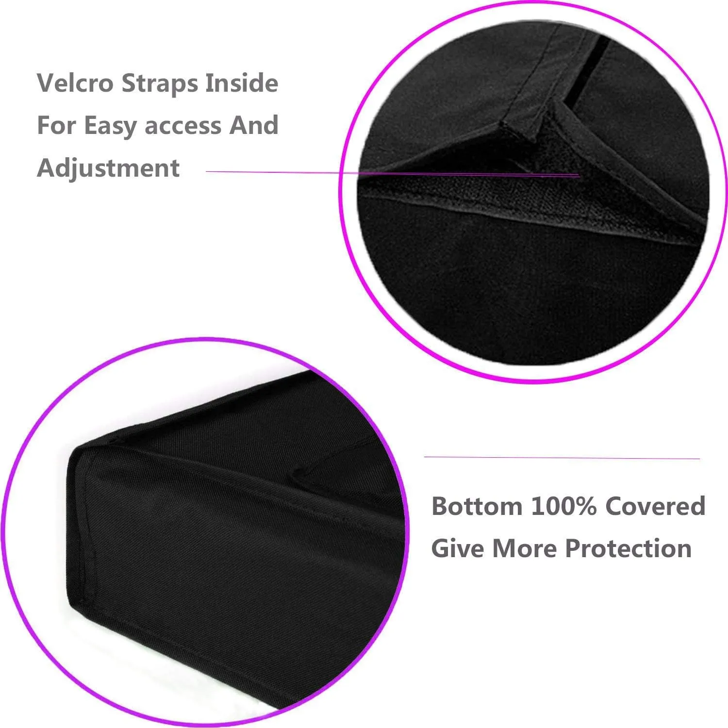 Indeed BUY Outdoor TV Cover 55" - 58" With Bottom Cover - 600D Waterproof and Weatherproof Dust-Proof Material, Protect Your LED, LCD, Plasma Screens