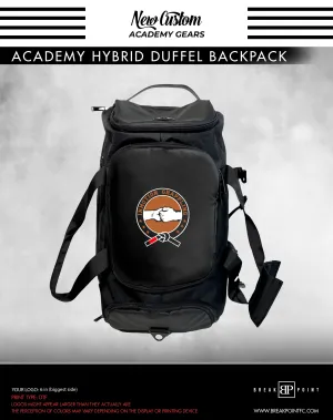 InMotion Grappling Academy Hybrid Duffel Backpack #1073