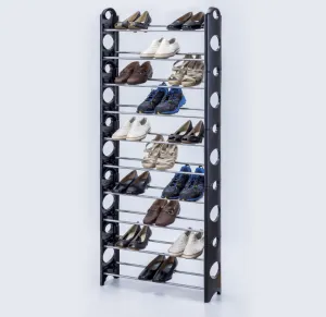 Innovative Living Adjustable Space-Saving Stackable Shoe Tower