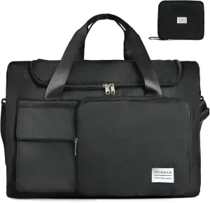 IwIeIaIrI Fitness Workout Gym Duffle Bag for Women with Shoes Compartment Waterproof Tote Bag and Weekend Bag for Girls Travel Duffle Bag with Dry and Wet Separation for Sports Activity Yoga Camping