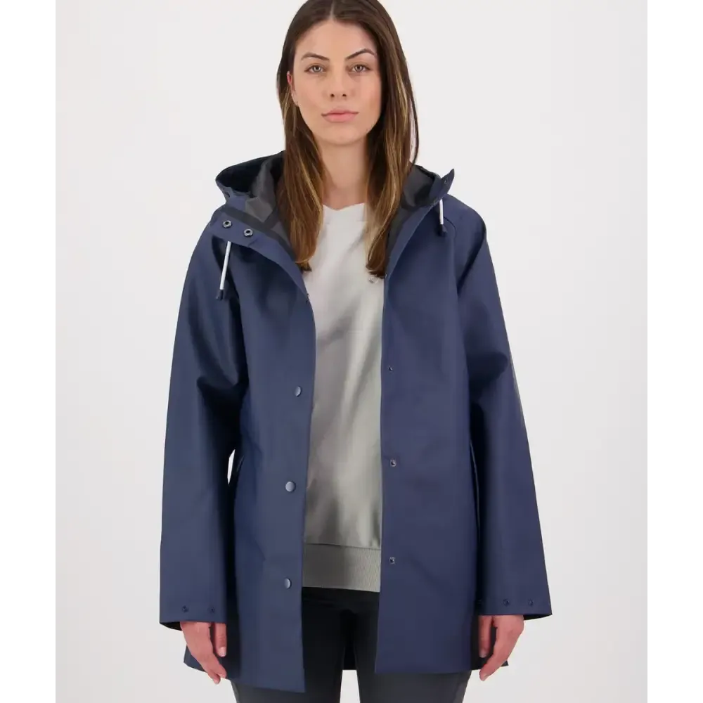 Jacket Waterproof Buckingham Navy Line 7