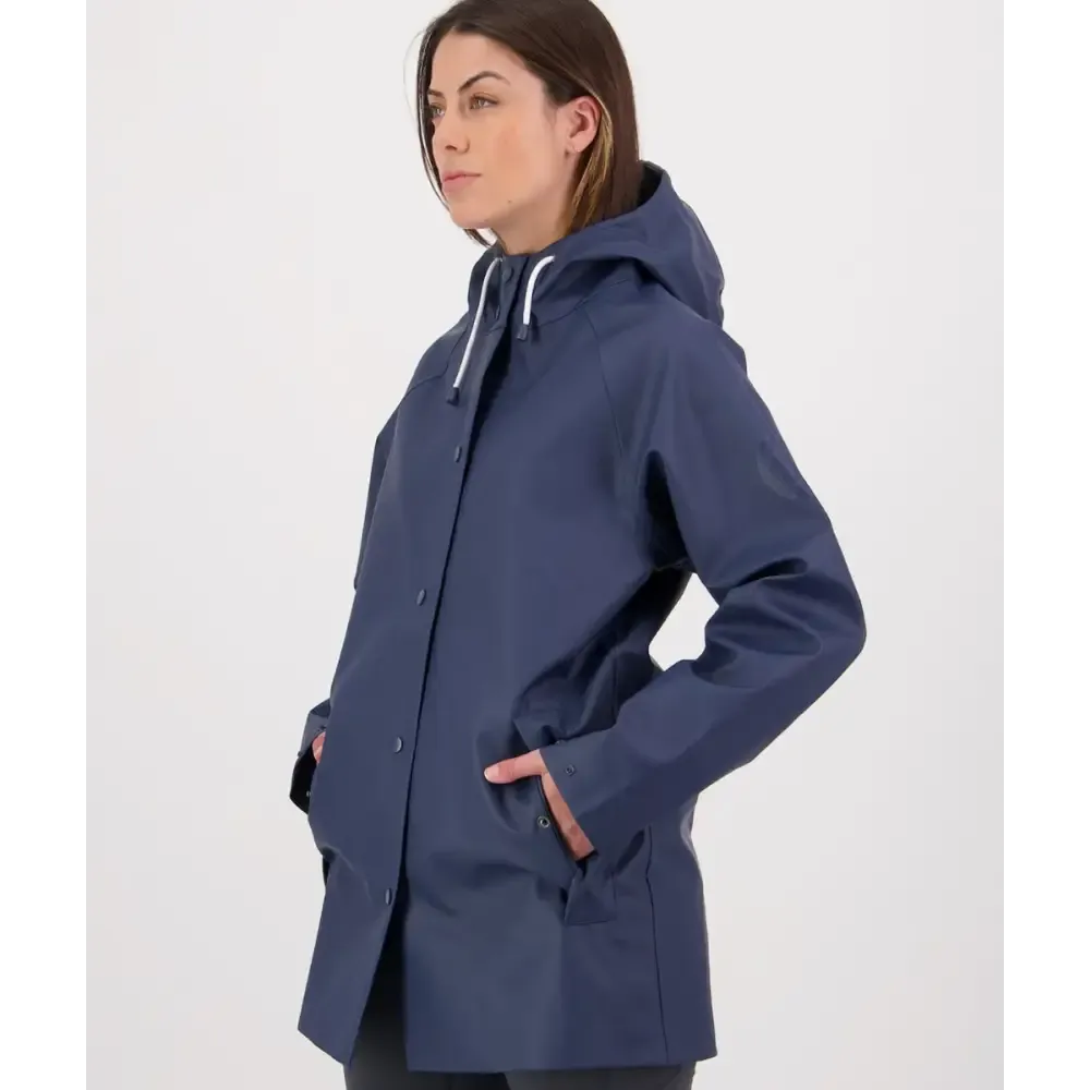Jacket Waterproof Buckingham Navy Line 7