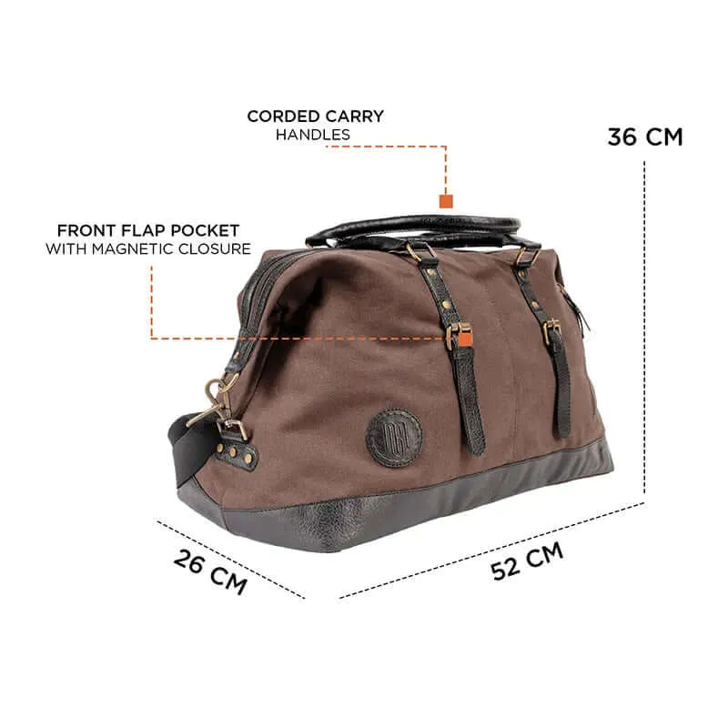 Jamie Duffle Bag For Men & Women 40L - Grey