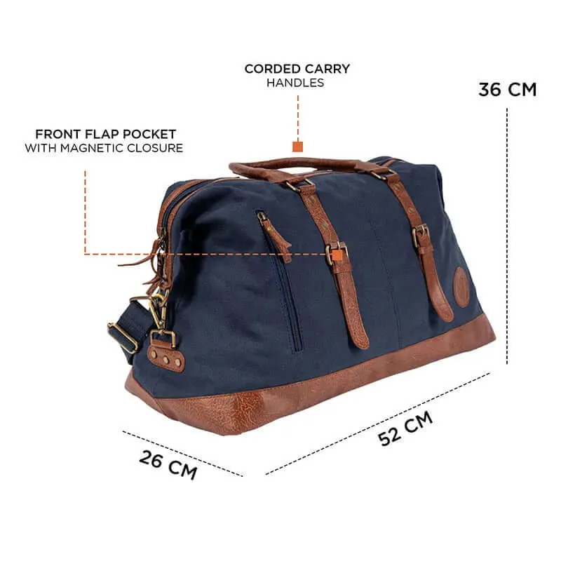 Jamie Duffle Bag For Men & Women 40L - Navy
