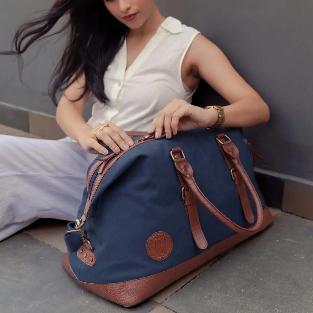 Jamie Duffle Bag For Men & Women 40L - Navy