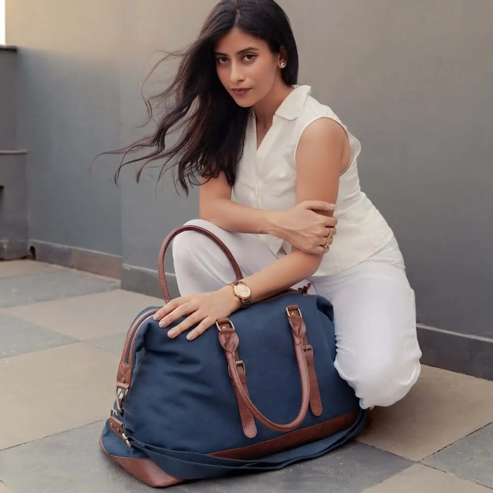 Jamie Duffle Bag For Men & Women 40L - Navy